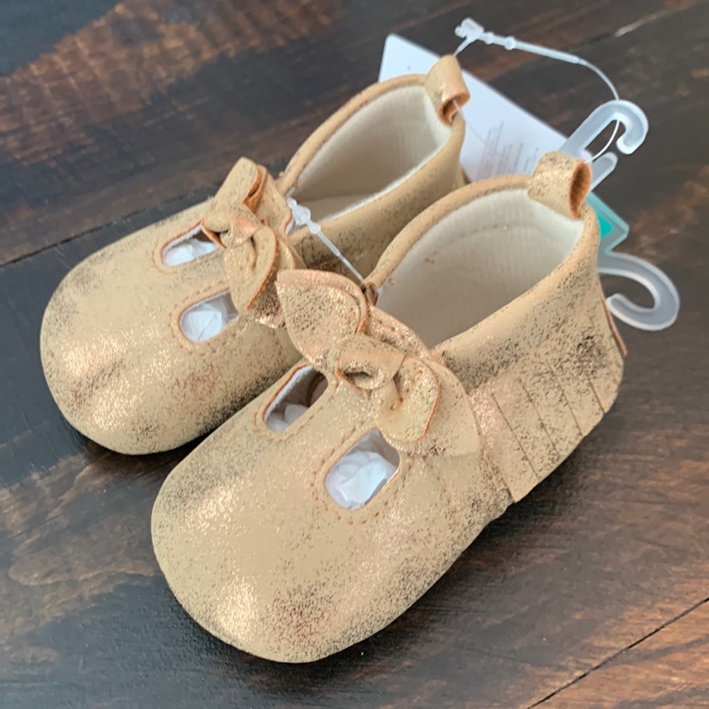 Infant Girl Moccasin Shoes